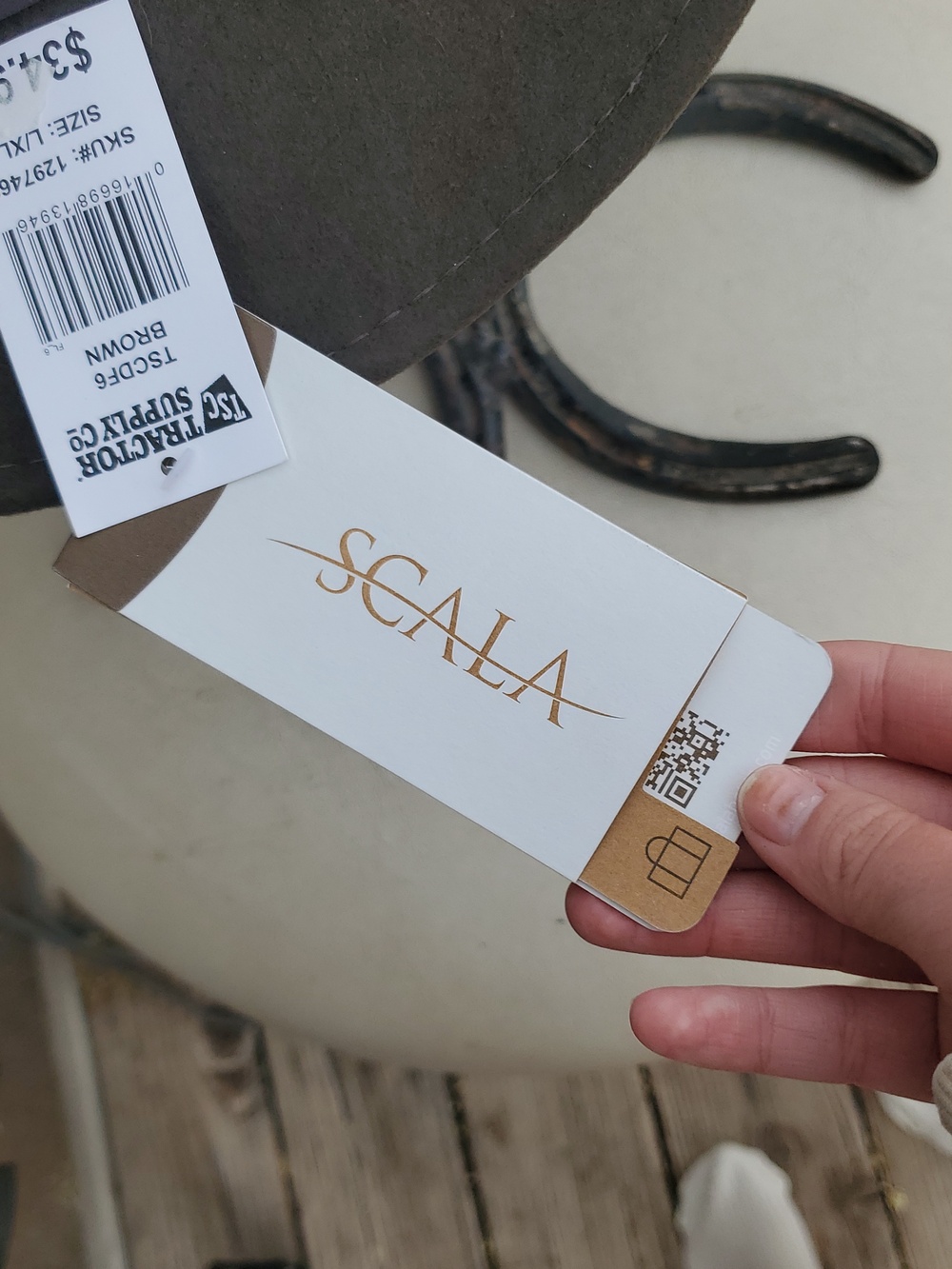 Scala Fedora  Hat NWT - Picture 5 of 10
